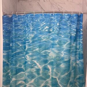 Blue Ocean Shower Curtain